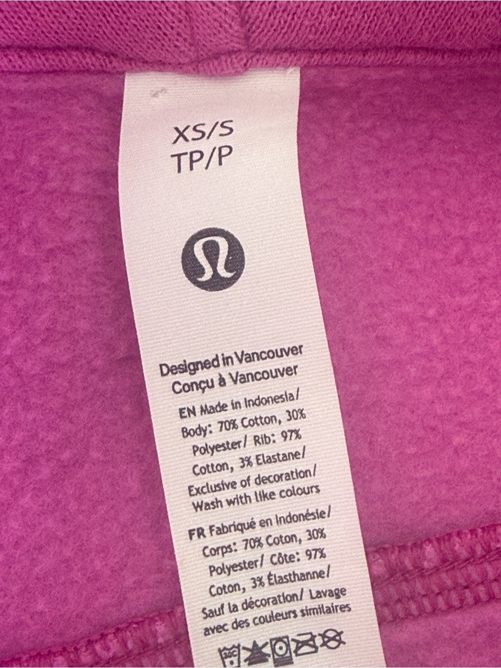 Lululemon Scuba Oversized Half-Zip Hoodie
Pink Lychee. Size XS - SM - Picture 7 of 8